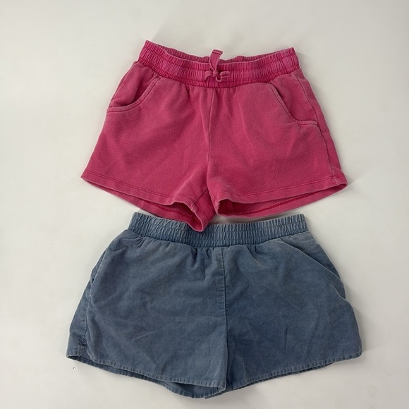 Bundle/ lot of 5— Pink and Blue tops- shorts - dresses 6/7 - Picture 4 of 12